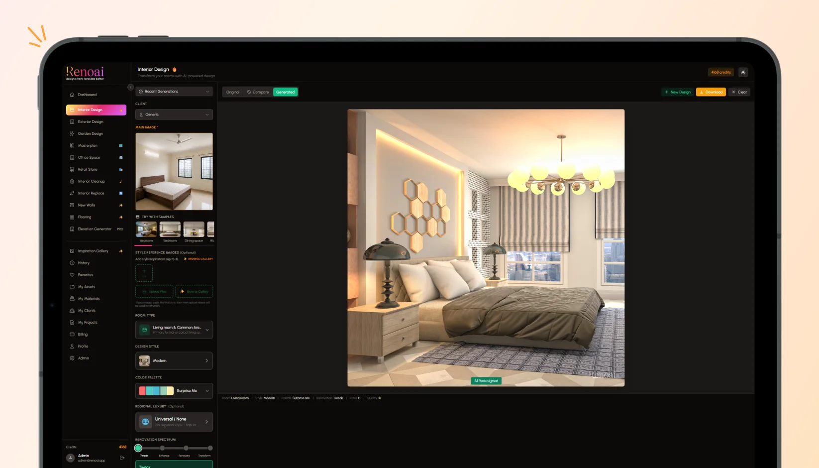 Step-by-Step Guide to Redesign Your Bedroom with AI
