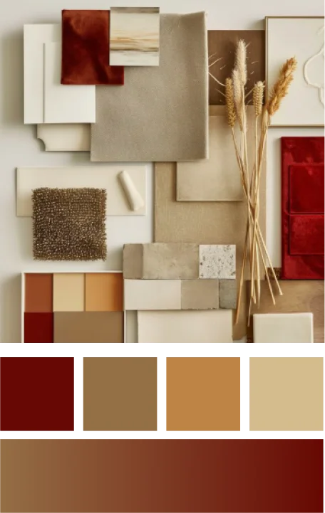 Warm Accent Shades
