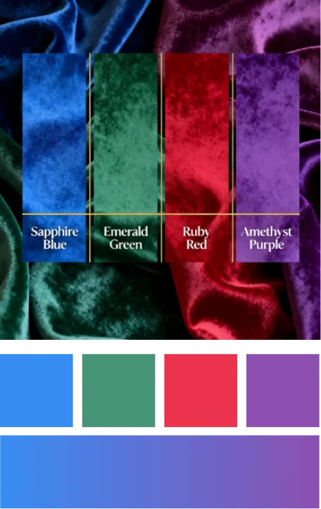 Jewel Tone Highlights