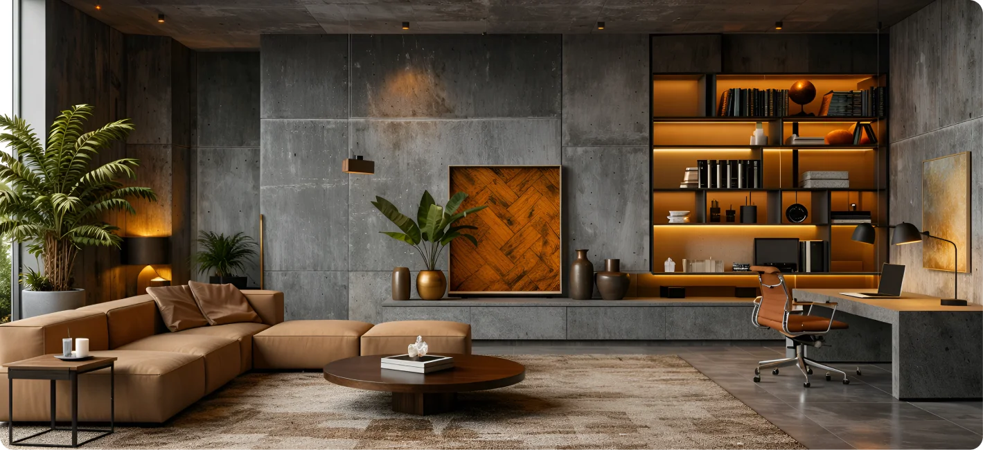 Neo-Industrial Interior Design