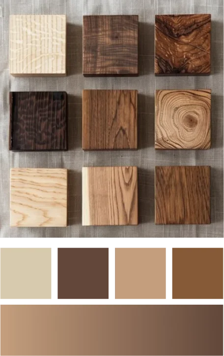 Natural Wood Tones