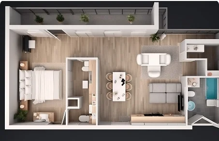 2. Instant Interior Visualization
